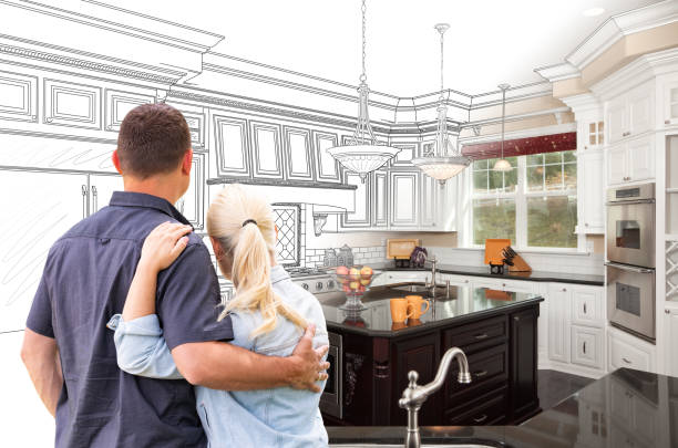 Professional Cabinet Installation technician working in Derwood, MD
